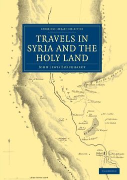 portada Travels in Syria and the Holy Land (Cambridge Library Collection - Travel, Middle East and Asia Minor) (in English)
