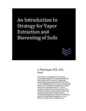 portada An Introduction to Strategy for Vapor Extraction and Bioventing of Soils (en Inglés)