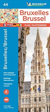 portada Brussels - Michelin City Plan 44: City Plans (Michelin City Plans)