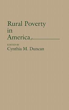 portada rural poverty in america (en Inglés)