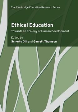 portada Ethical Education: Towards an Ecology of Human Development (en Inglés)
