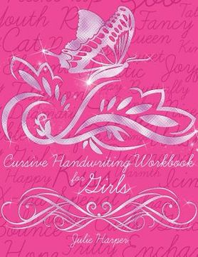 portada Cursive Handwriting Workbook for Girls (in English)