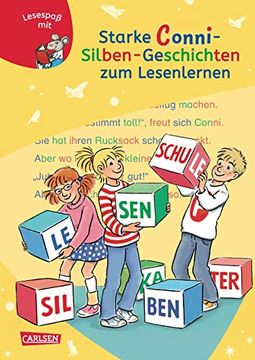 portada Lesemaus zum Lesenlernen Sammelbände: Starke Conni Silben-Geschichten zum Lesenlernen (in German)