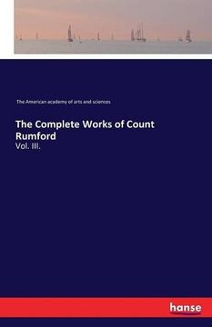 portada The Complete Works of Count Rumford