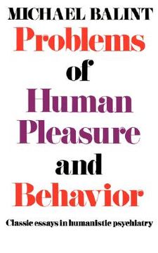 portada problems of human pleasure & behavior (en Inglés)