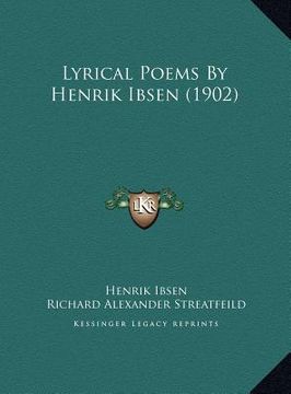 portada lyrical poems by henrik ibsen (1902) (in English)
