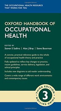 portada Oxford Handbook of Occupational Health 3e (Oxford Medical Handbooks) (en Inglés)
