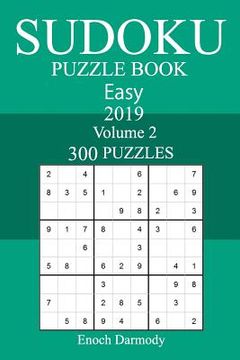 portada 300 Easy Sudoku Puzzle Book 2019