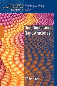 portada one-dimensional nanostructures (en Inglés)