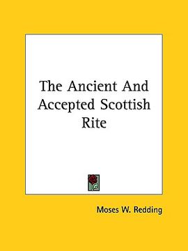 portada the ancient and accepted scottish rite (en Inglés)