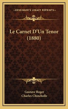 portada Le Carnet D'Un Tenor (1880) (en Francés)