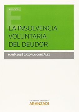 portada Insolvencia Voluntaria Del Deudor (Monografía)