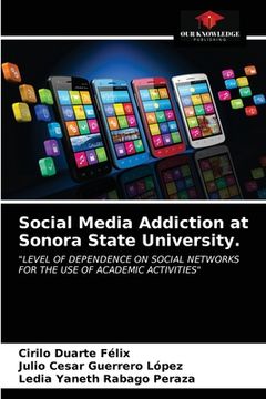 portada Social Media Addiction at Sonora State University. (in English)