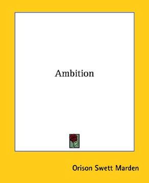 portada ambition (en Inglés)