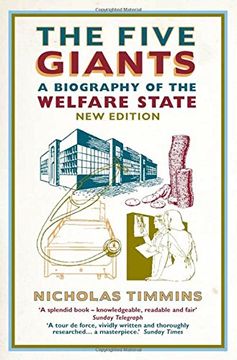 portada The Five Giants: A Biography of the Welfare State (en Inglés)