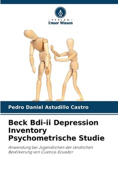 portada Beck Bdi-ii Depression Inventory Psychometrische Studie (en Alemán)