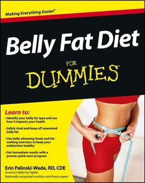 portada belly fat diet for dummies (en Inglés)