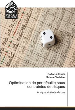 portada Optimisation de portefeuille sous contraintes de risques: Analyse et étude de cas (French Edition)