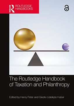 portada The Routledge Handbook of Taxation and Philanthropy (Routledge International Handbooks) (en Inglés)