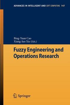 portada fuzzy engineering and operations research (en Inglés)