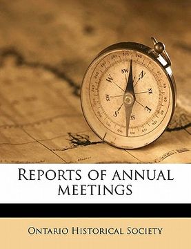 portada reports of annual meetings