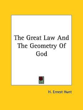 portada the great law and the geometry of god (en Inglés)