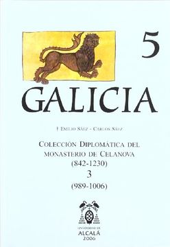 portada Coleccion Diplomatica del Monasterio de Celanova, 842-1230