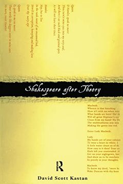 portada Shakespeare After Theory (in English)