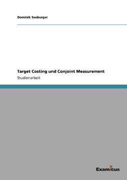 portada Target Costing und Conjoint Measurement (German Edition)