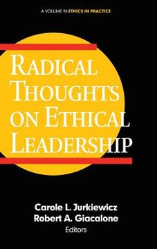 portada Radical Thoughts on Ethical Leadership (en Inglés)