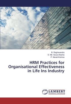 portada HRM Practices for Organisational Effectiveness in Life Ins Industry