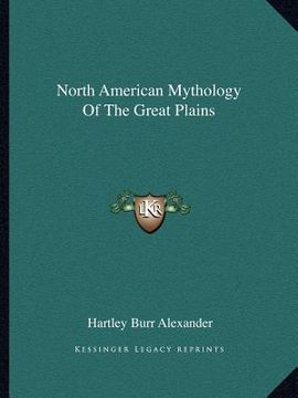 portada north american mythology of the great plains (en Inglés)