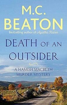 portada Death of an Outsider (Hamish Macbeth) (en Inglés)