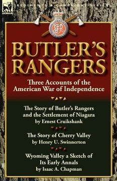 portada butler's rangers: three accounts of the american war of independence