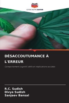 portada Désaccoutumance À l'Erreur (in French)