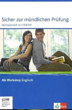 portada Sicher zur Mündlichen Prüfung: Methodenheft mit Cd-Rom. Klasse 11/12 (G8), Klasse 12/13 (G9) (en Inglés)