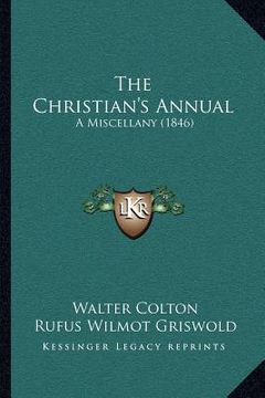 portada the christian's annual: a miscellany (1846) (en Inglés)