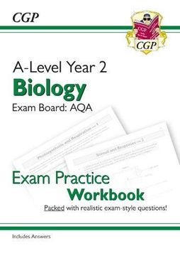 portada New A-Level Biology for 2018: AQA Year 2 Exam Practice Workbook - includes Answers