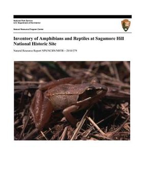 portada Inventory of Amphibians and Reptiles at Sagamore Hill National Historic Site (en Inglés)