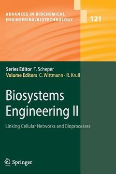 portada biosystems engineering ii: linking cellular networks and bioprocesses (en Inglés)