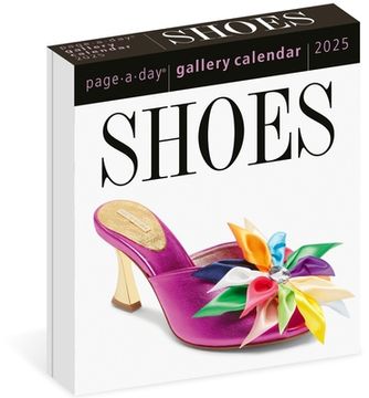portada Shoes Page-A-Day Gallery Calendar 2025: Everyday a new Pair to Indulge the Shoe Lover's Obsession (en Inglés)