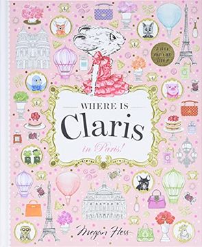 portada Where is Claris? In Paris: A Look and Find Book: Volume 1 (in English)