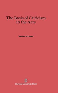 portada The Basis of Criticism in the Arts (en Inglés)