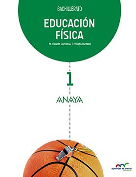 portada Aprender es Crecer en Conexión, educación física, 1 Bachillerato (Paperback) (in Spanish)