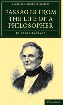 portada Passages From the Life of a Philosopher Paperback (Cambridge Library Collection - Technology) 