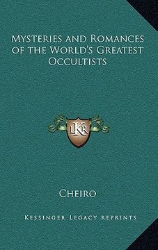 portada mysteries and romances of the world's greatest occultists (en Inglés)