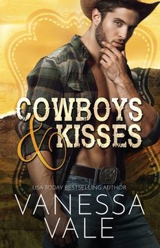 portada Cowboys & Kisses: Large Print (in English)