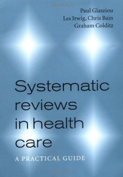 portada Systematic Reviews in Health Care Paperback: A Practical Guide (en Inglés)