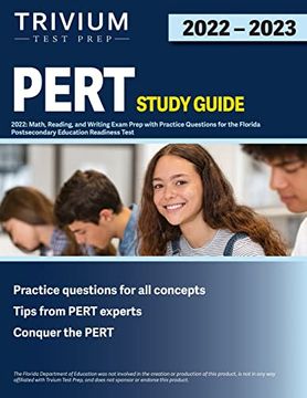 portada Pert Test Study Guide 2022: Math, Reading, and Writing Exam Prep With Practice Questions for the Florida Postsecondary Education Readiness Test (en Inglés)