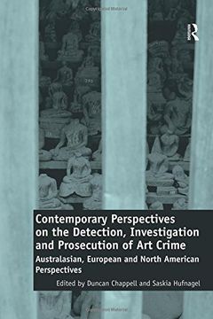 portada Contemporary Perspectives on the Detection, Investigation and Prosecution of Art Crime: Australasian, European and North American Perspectives